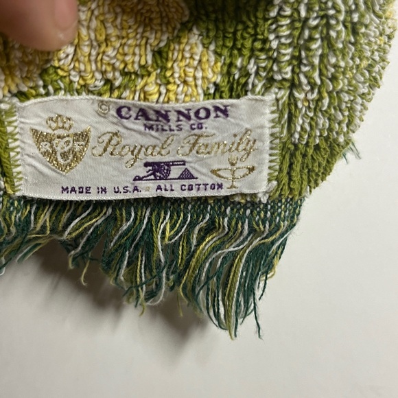 Vintage bath towel cotton Cannon Royal Family - Picture 4 of 4